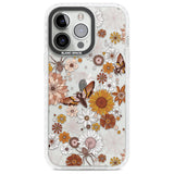 Halloween Skulls and FlowersPhone Case for iPhone 14 Pro