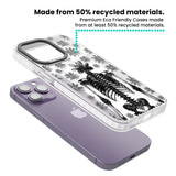 Skeleton Flower Magsafe Impact Phone Case for iPhone 13 Pro, iPhone 14 Pro, iPhone 15 Pro