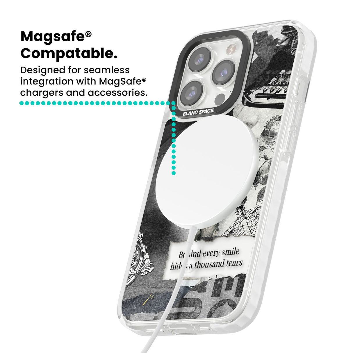 Behind Every Smile Magsafe Impact Phone Case for iPhone 13 Pro, iPhone 14 Pro, iPhone 15 Pro