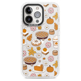 Pumpkin Pie & Autumn Treats Magsafe Impact Phone Case for iPhone 13 Pro, iPhone 14 Pro, iPhone 15 Pro