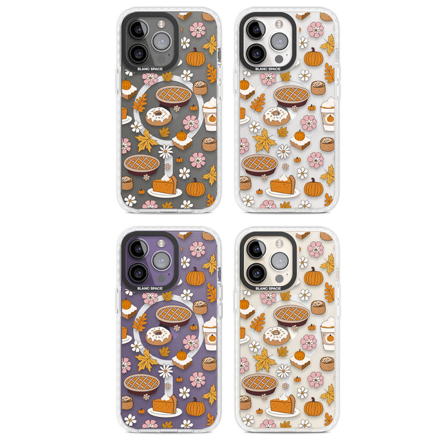 Pumpkin Pie & Autumn Treats Magsafe Impact Phone Case for iPhone 13 Pro, iPhone 14 Pro, iPhone 15 Pro