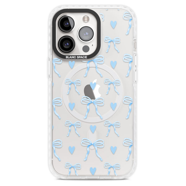 Blue Bows & Hearts