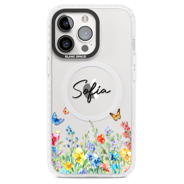 Personalised Buterflies Wildflowers