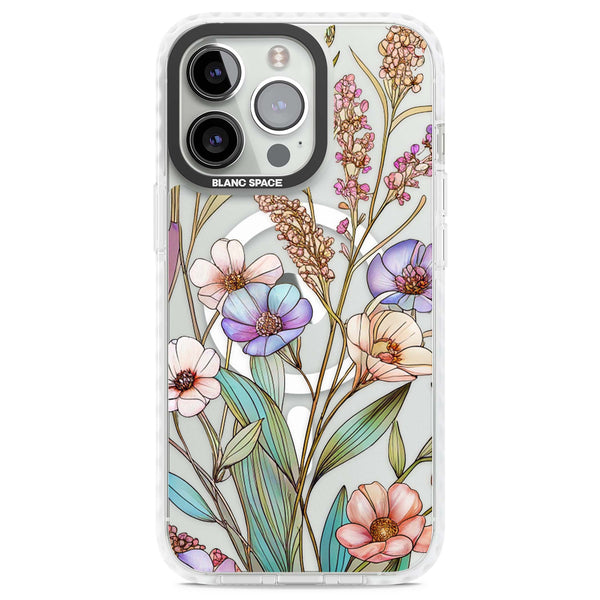 Glass Summer Flowers