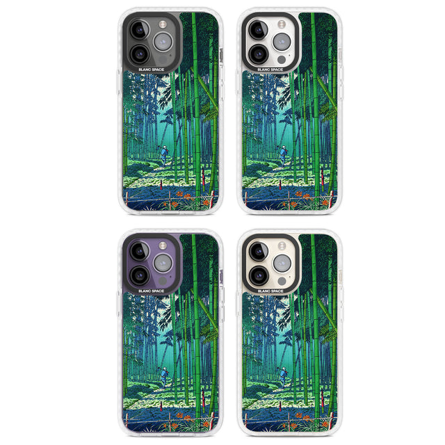 Bamboo Grove of Saga Magsafe Impact Phone Case for iPhone 13 Pro, iPhone 14 Pro, iPhone 15 Pro