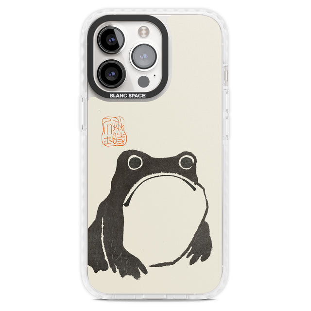 Matsumoto Hoji Frog Magsafe Impact Phone Case for iPhone 13 Pro, iPhone 14 Pro, iPhone 15 Pro