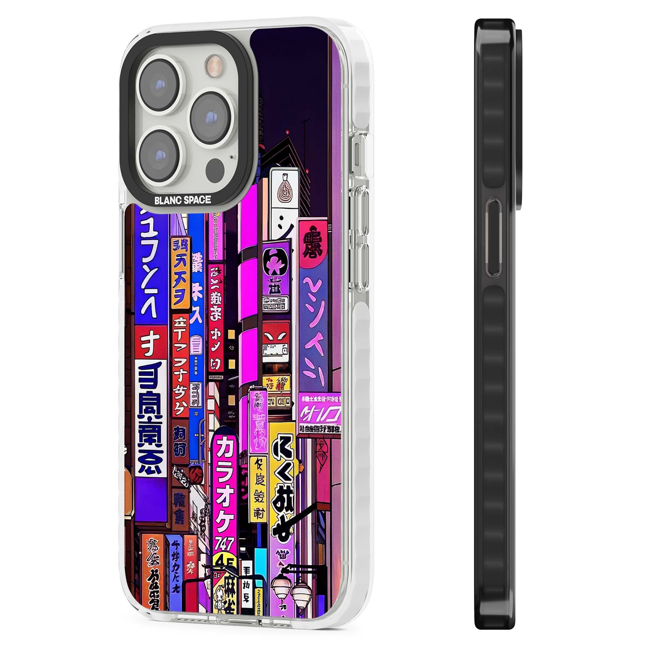 NEON NIGHT anime iPhone case | Impact Magsafe case for iPhone 13 Pro, iPhone 14 Pro, iPhone 15 Pro
