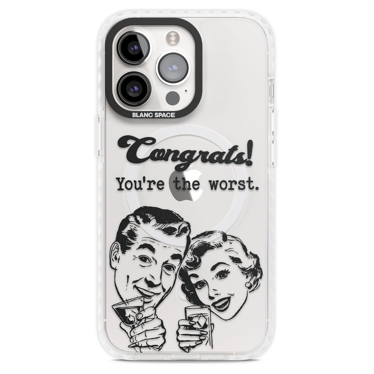 Congrats! You're the worst Magsafe Impact Phone Case for iPhone 13 Pro, iPhone 14 Pro, iPhone 15 Pro