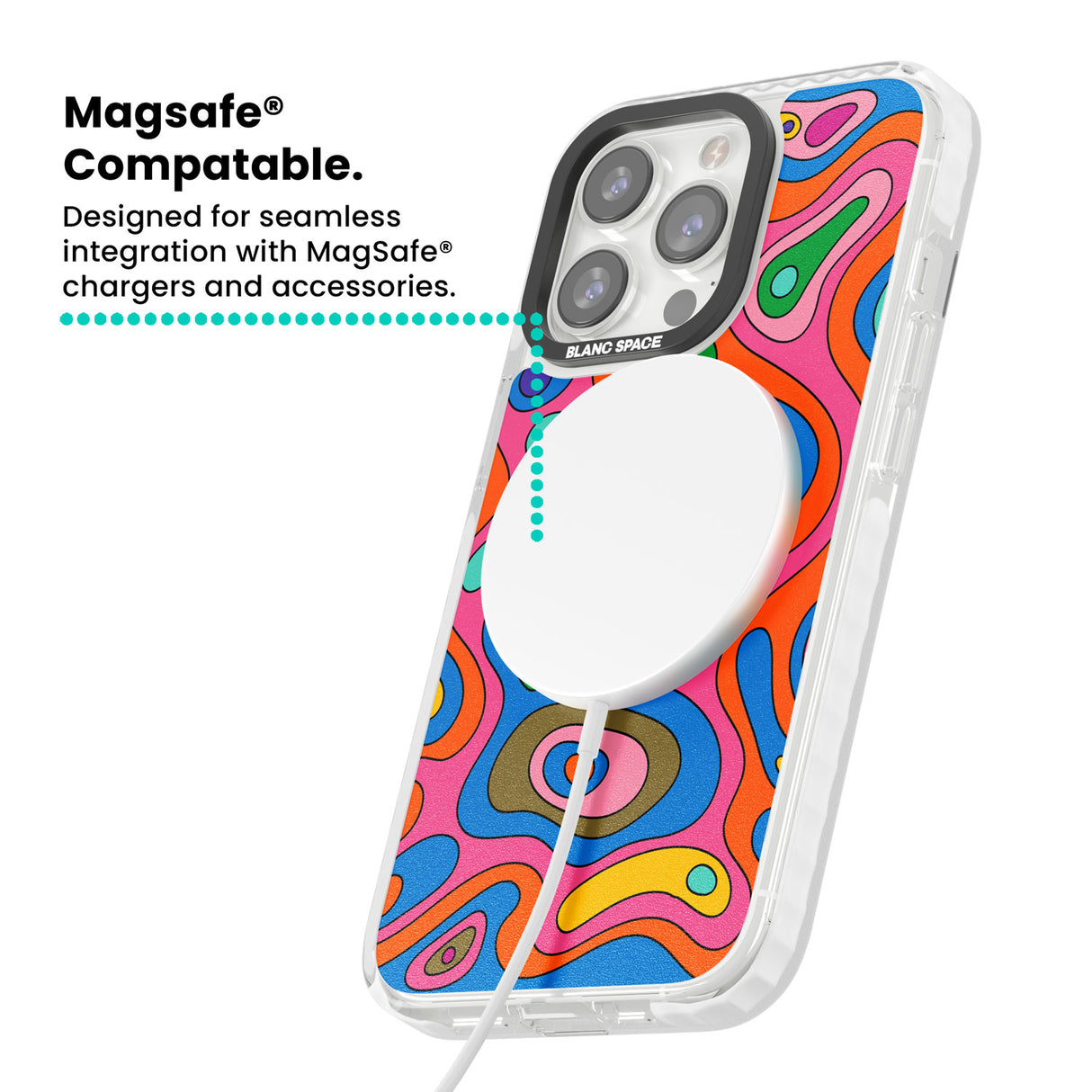  Magsafe Impact Phone Case for iPhone 13 Pro, iPhone 14 Pro, iPhone 15 Pro