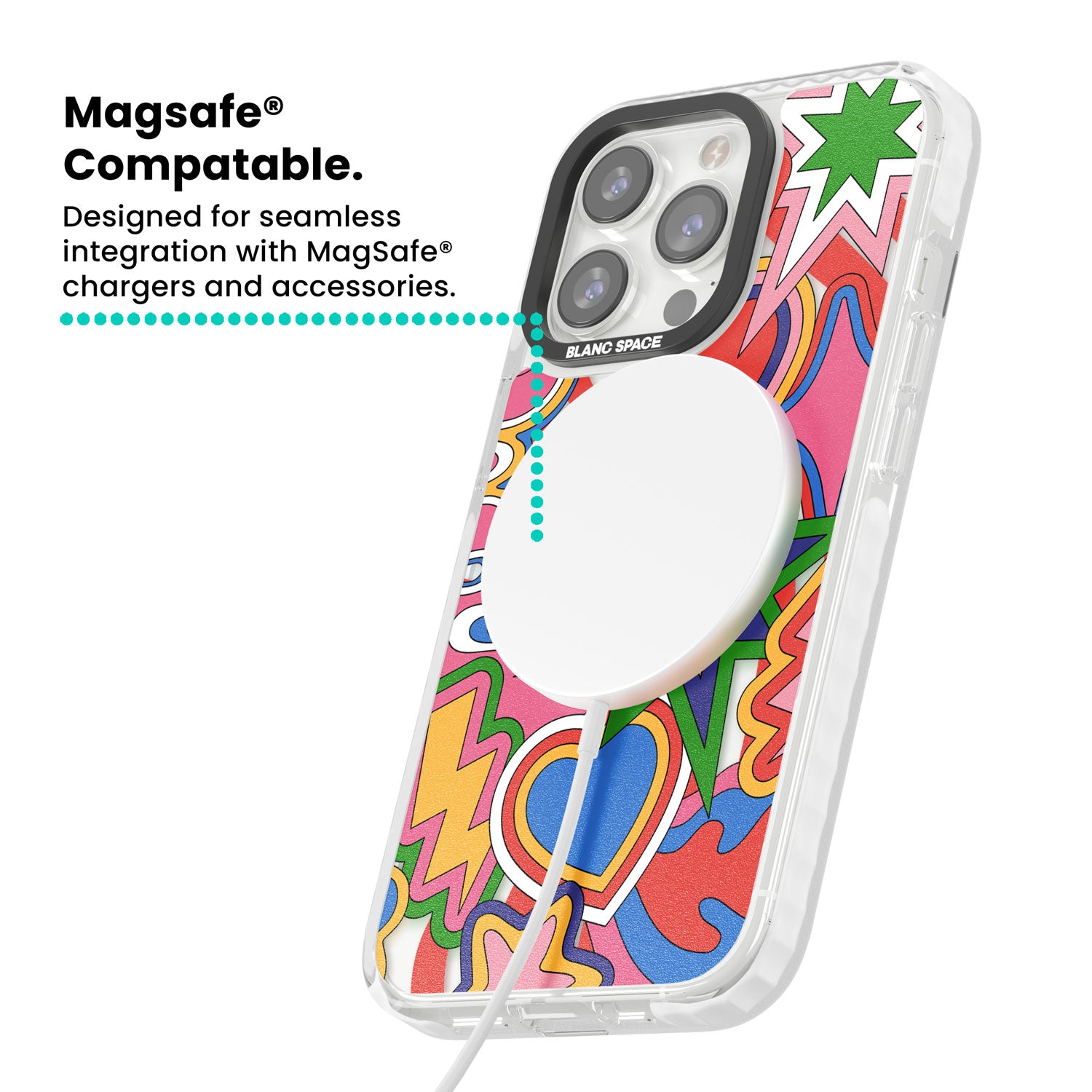  Magsafe Impact Phone Case for iPhone 13 Pro, iPhone 14 Pro, iPhone 15 Pro