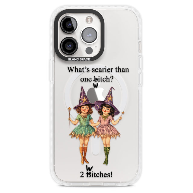 Two Witches Magsafe Impact Phone Case for iPhone 13 Pro, iPhone 14 Pro, iPhone 15 Pro