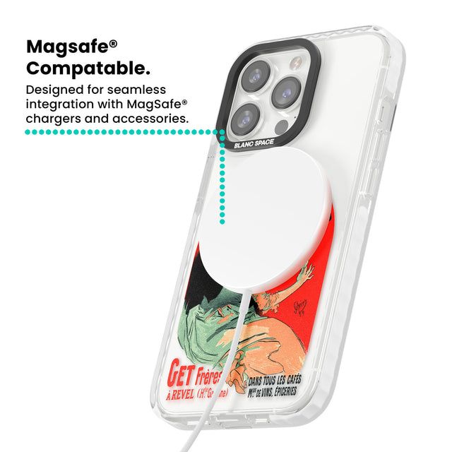  Magsafe Impact Phone Case for iPhone 13 Pro, iPhone 14 Pro, iPhone 15 Pro