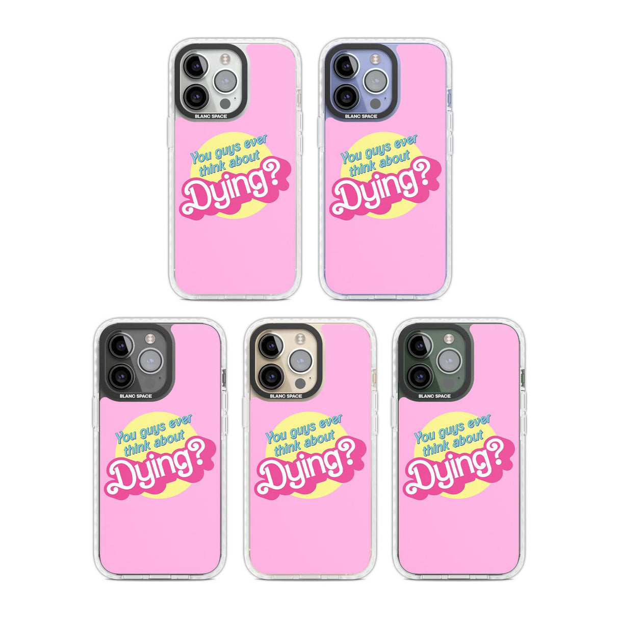 Pink Bolt PatternPhone Case for iPhone 14 Pro