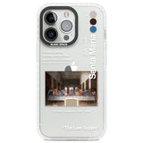 The Last Supper Clear Impact Phone Case for iPhone 13 Pro, iPhone 14 Pro, iPhone 15 Pro