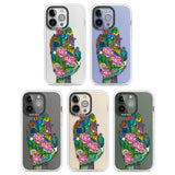 Garden Touch Clear Impact Phone Case for iPhone 13 Pro, iPhone 14 Pro, iPhone 15 Pro