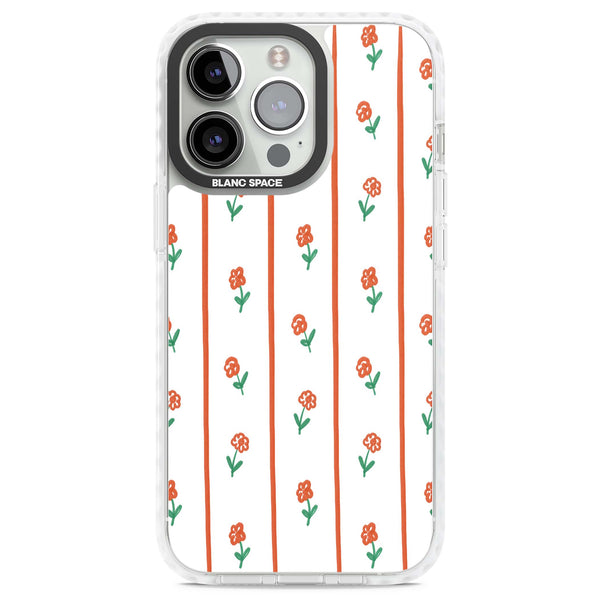 Minimal Floral Stripe