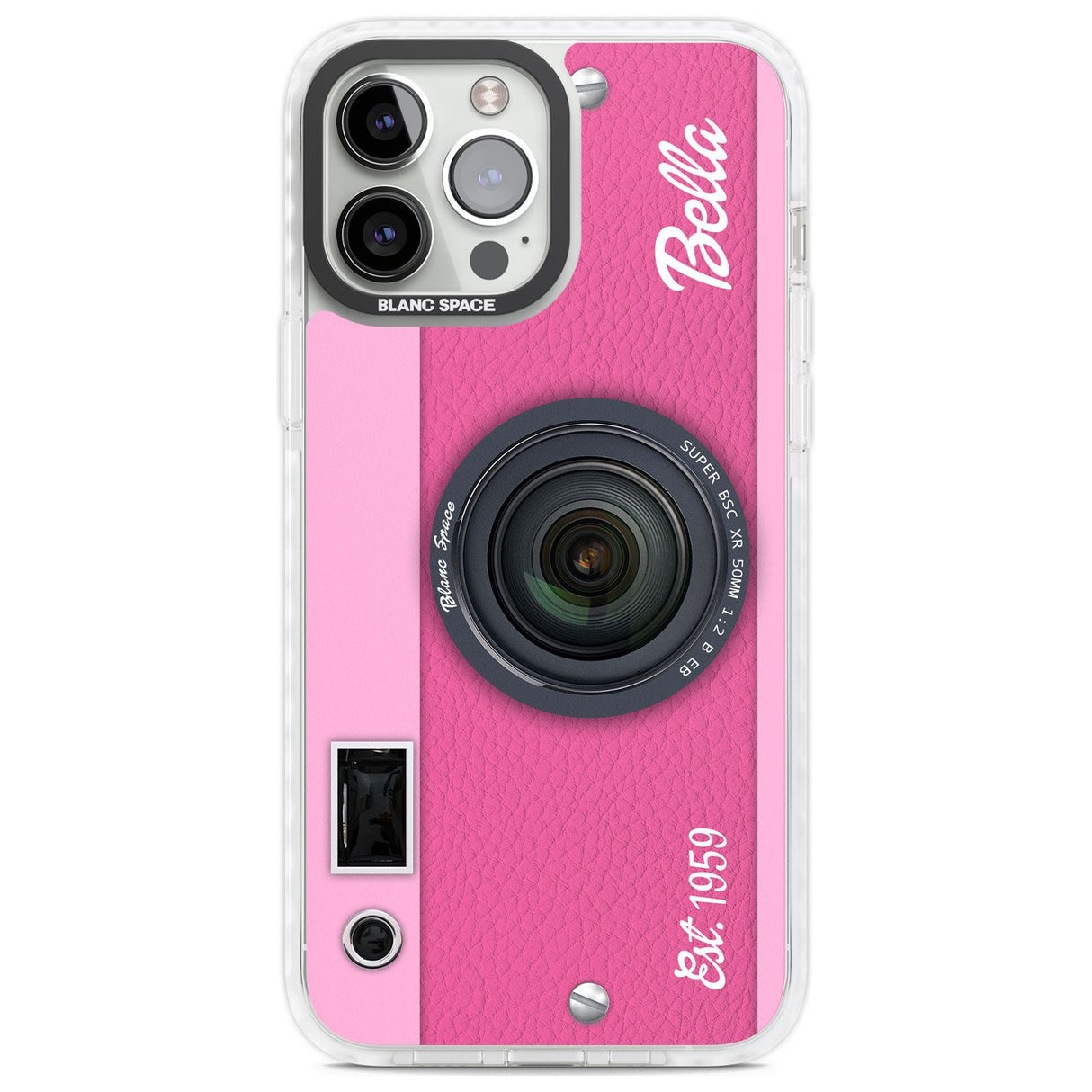 Personalised Pink Dream CameraPhone Case for iPhone 14 Pro Max