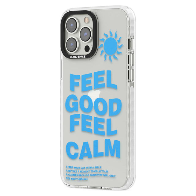 Feel Good Feel Calm (Green)Phone Case for iPhone 14 Pro Max