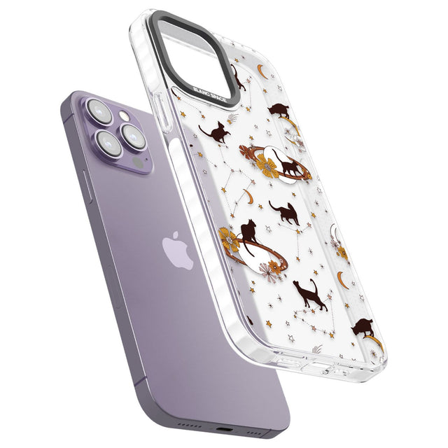 Halloween Skulls and FlowersPhone Case for iPhone 14 Pro Max