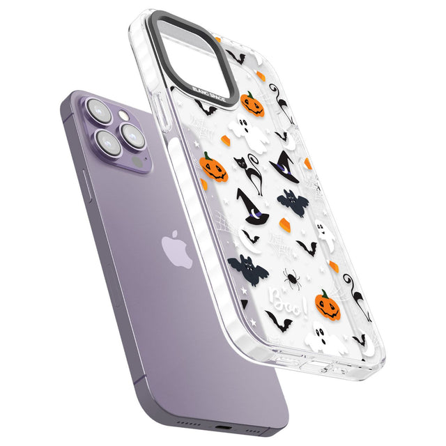 Halloween Mix PatternPhone Case for iPhone 14 Pro Max