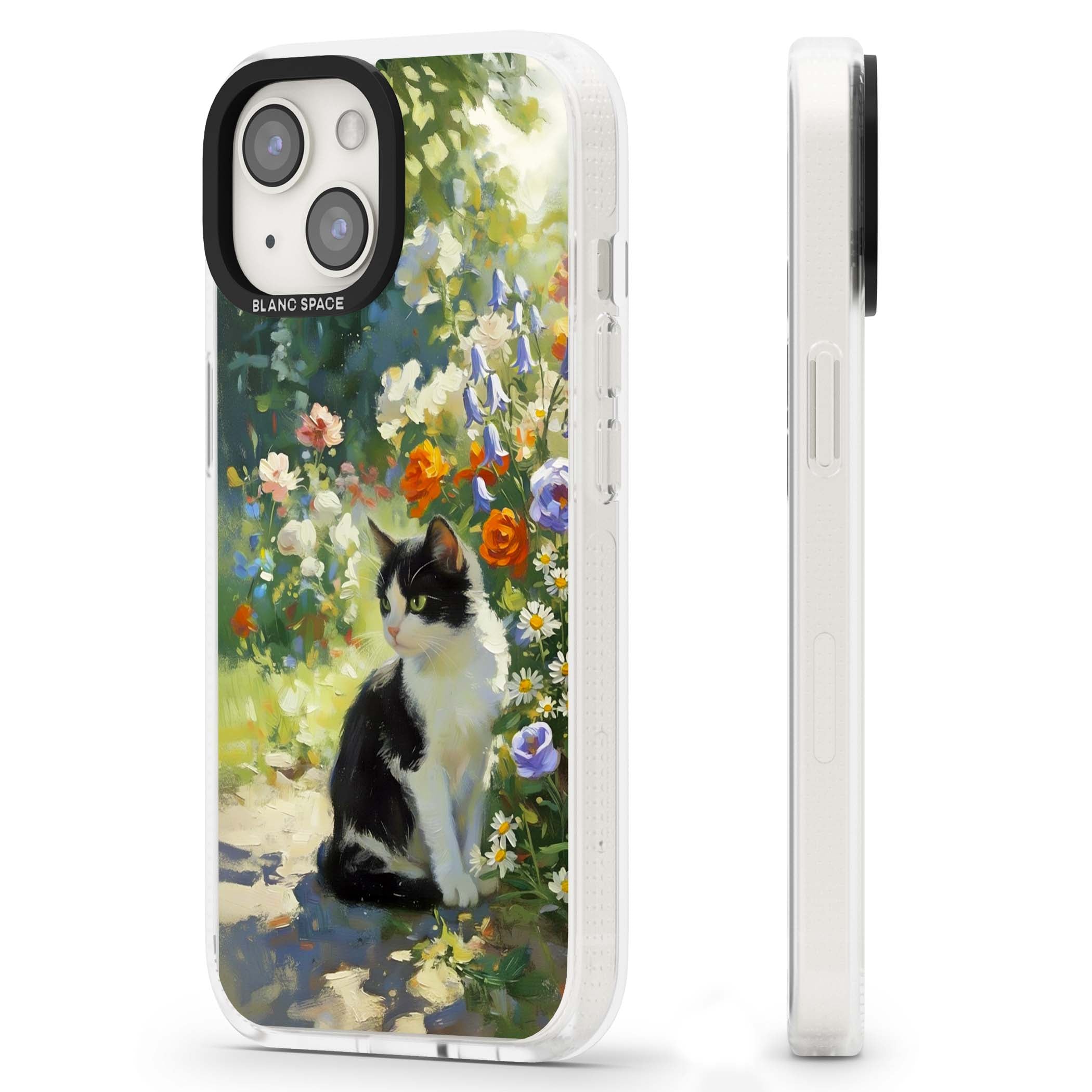Cat In The Meadow for her iPhone case | Clear Case Impact Air case for iPhone 15, iPhone 15 Plus