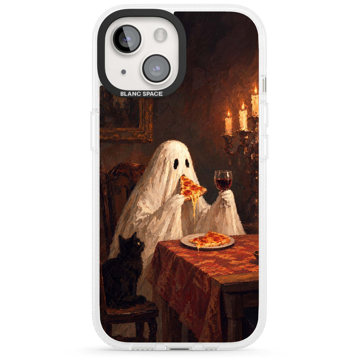 Lonely Night In art iPhone case | Clear Case Impact Air case for iPhone 15, iPhone 15 Plus