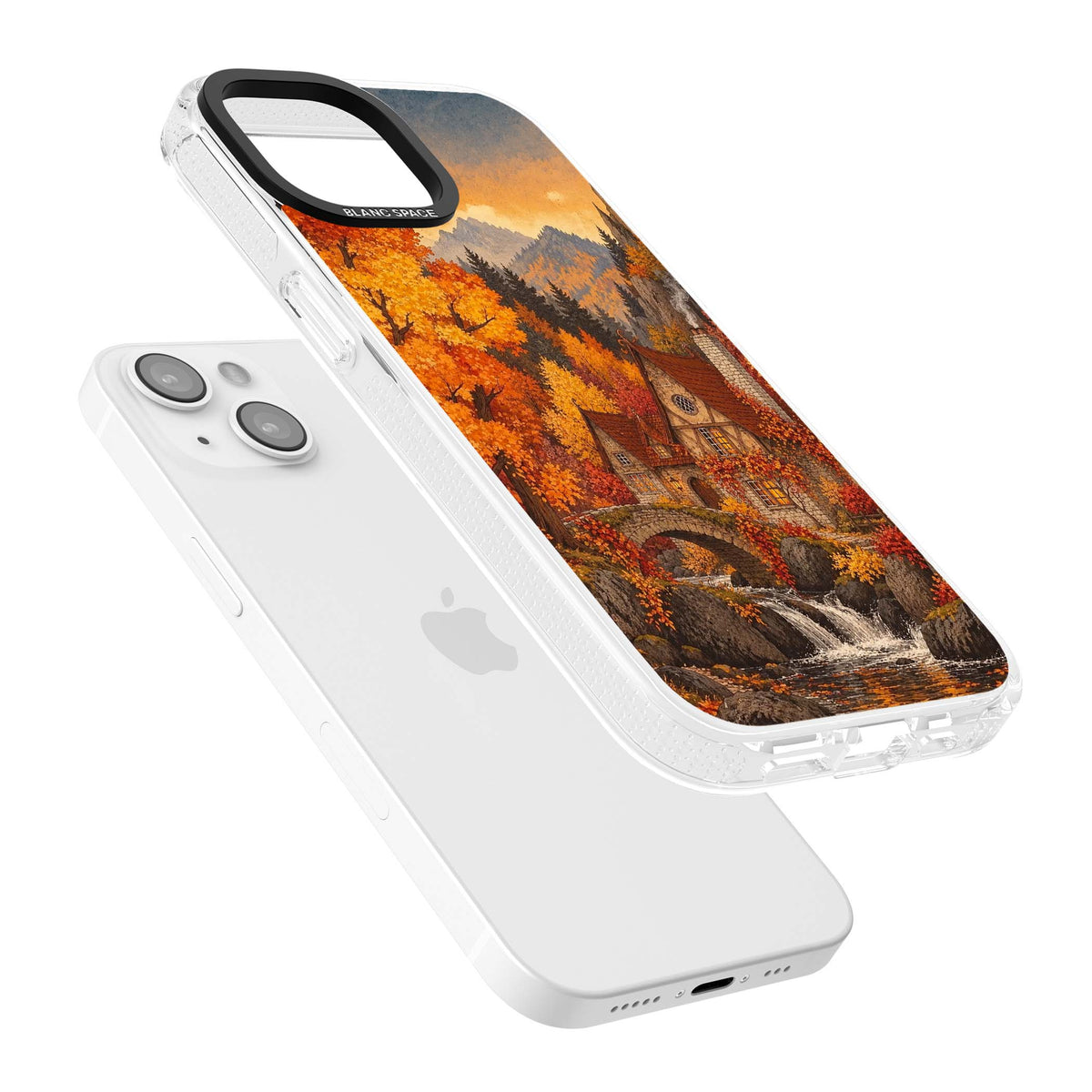 Auburn Cottage iPhone case | Clear Case Impact Air case for iPhone 15, iPhone 15 Plus