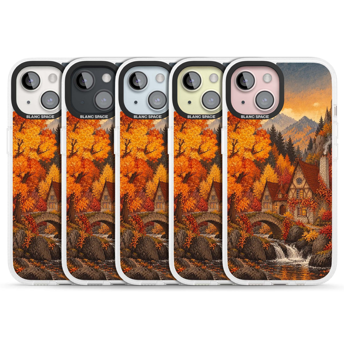 Auburn Cottage iPhone case | Clear Case Impact Air case for iPhone 15, iPhone 15 Plus