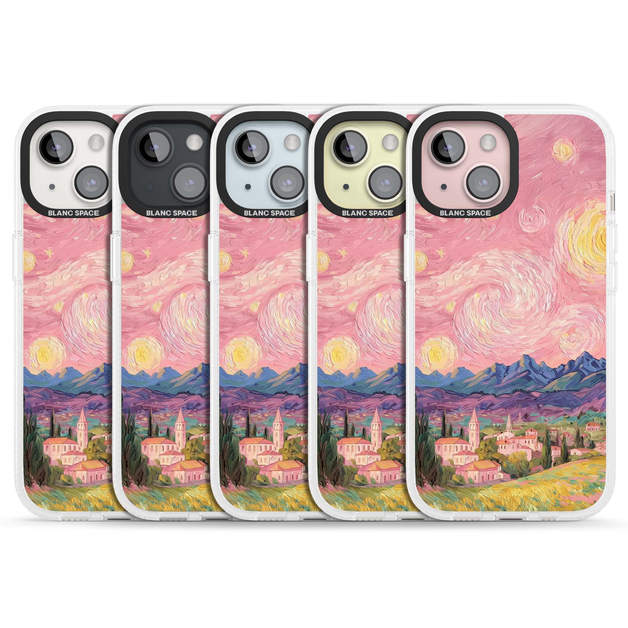 The Starry Sunset for her iPhone case | Clear Case Impact Air case for iPhone 15, iPhone 15 Plus