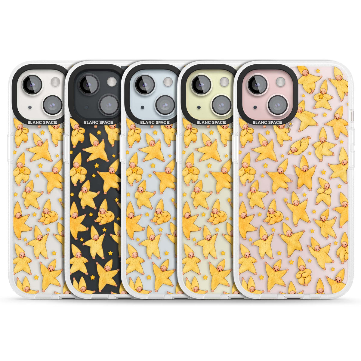 Dancing Star Babies for her iPhone case | Clear Case Impact Air case for iPhone 15, iPhone 15 Plus