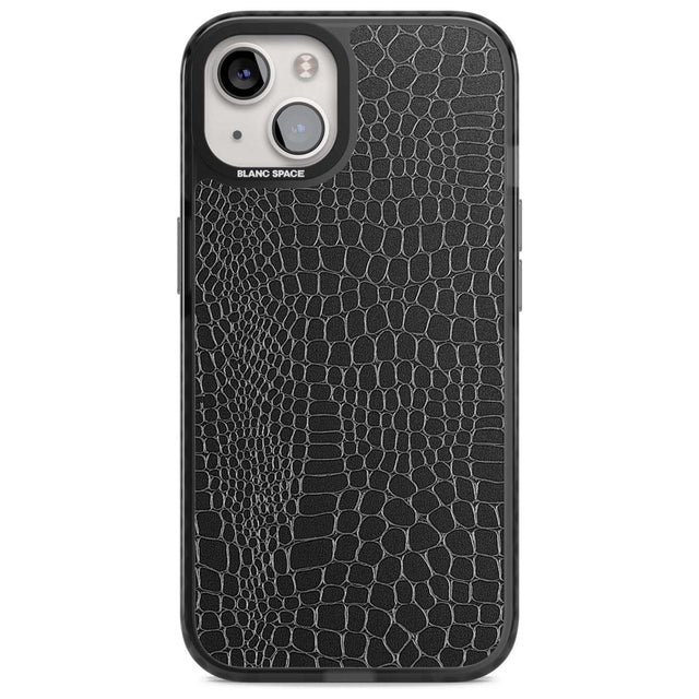 Black Snakeskin Phone Case iPhone 15 / Magsafe Black Impact Case,iPhone 15 Plus / Magsafe Black Impact Case,iPhone 13 / Magsafe Black Impact Case,iPhone 14 / Magsafe Black Impact Case,iPhone 14 Plus / Magsafe Black Impact Case Blanc Space