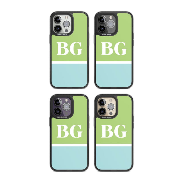 Personalised Colourblock: Green & Turquoise Custom Phone Case iPhone 15 Pro Max / Black Impact Case,iPhone 15 Plus / Black Impact Case,iPhone 15 Pro / Black Impact Case,iPhone 15 / Black Impact Case,iPhone 15 Pro Max / Impact Case,iPhone 15 Plus / Impact Case,iPhone 15 Pro / Impact Case,iPhone 15 / Impact Case,iPhone 15 Pro Max / Magsafe Black Impact Case,iPhone 15 Plus / Magsafe Black Impact Case,iPhone 15 Pro / Magsafe Black Impact Case,iPhone 15 / Magsafe Black Impact Case,iPhone 14 Pro Max / Black Impac