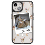 Personalised Abyssinian Cat Photo Custom Phone Case iPhone 15 Plus / Magsafe Black Impact Case,iPhone 15 / Magsafe Black Impact Case,iPhone 14 Plus / Magsafe Black Impact Case,iPhone 14 / Magsafe Black Impact Case,iPhone 13 / Magsafe Black Impact Case Blanc Space