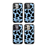 Personalised Blue and Black Cow Print Custom Phone Case iPhone 15 Pro Max / Black Impact Case,iPhone 15 Plus / Black Impact Case,iPhone 15 Pro / Black Impact Case,iPhone 15 / Black Impact Case,iPhone 15 Pro Max / Impact Case,iPhone 15 Plus / Impact Case,iPhone 15 Pro / Impact Case,iPhone 15 / Impact Case,iPhone 15 Pro Max / Magsafe Black Impact Case,iPhone 15 Plus / Magsafe Black Impact Case,iPhone 15 Pro / Magsafe Black Impact Case,iPhone 15 / Magsafe Black Impact Case,iPhone 14 Pro Max / Black Impact Case