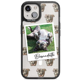 Personalised Staffordshire Bull Terrier - Dog Photo Custom Phone Case iPhone 15 Plus / Magsafe Black Impact Case,iPhone 15 / Magsafe Black Impact Case,iPhone 14 Plus / Magsafe Black Impact Case,iPhone 14 / Magsafe Black Impact Case,iPhone 13 / Magsafe Black Impact Case Blanc Space