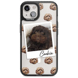 Personalised Cockapoo, Brown - Dog Photo Custom Phone Case iPhone 15 Plus / Magsafe Black Impact Case,iPhone 15 / Magsafe Black Impact Case,iPhone 14 Plus / Magsafe Black Impact Case,iPhone 14 / Magsafe Black Impact Case,iPhone 13 / Magsafe Black Impact Case Blanc Space