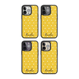 Personalised Yellow Polka Dot Custom Phone Case iPhone 15 Pro Max / Black Impact Case,iPhone 15 Plus / Black Impact Case,iPhone 15 Pro / Black Impact Case,iPhone 15 / Black Impact Case,iPhone 15 Pro Max / Impact Case,iPhone 15 Plus / Impact Case,iPhone 15 Pro / Impact Case,iPhone 15 / Impact Case,iPhone 15 Pro Max / Magsafe Black Impact Case,iPhone 15 Plus / Magsafe Black Impact Case,iPhone 15 Pro / Magsafe Black Impact Case,iPhone 15 / Magsafe Black Impact Case,iPhone 14 Pro Max / Black Impact Case,iPhone 