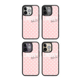 Personalised Pink Polka Custom Phone Case iPhone 15 Pro Max / Black Impact Case,iPhone 15 Plus / Black Impact Case,iPhone 15 Pro / Black Impact Case,iPhone 15 / Black Impact Case,iPhone 15 Pro Max / Impact Case,iPhone 15 Plus / Impact Case,iPhone 15 Pro / Impact Case,iPhone 15 / Impact Case,iPhone 15 Pro Max / Magsafe Black Impact Case,iPhone 15 Plus / Magsafe Black Impact Case,iPhone 15 Pro / Magsafe Black Impact Case,iPhone 15 / Magsafe Black Impact Case,iPhone 14 Pro Max / Black Impact Case,iPhone 14 Plu