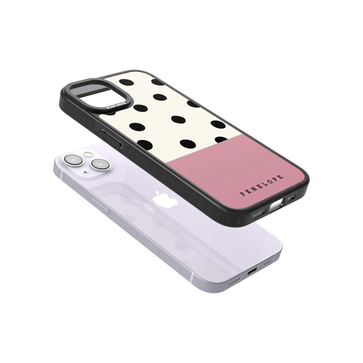 Personalised Pink Border Polka Dot Custom Phone Case iPhone 15 Pro Max / Black Impact Case,iPhone 15 Plus / Black Impact Case,iPhone 15 Pro / Black Impact Case,iPhone 15 / Black Impact Case,iPhone 15 Pro Max / Impact Case,iPhone 15 Plus / Impact Case,iPhone 15 Pro / Impact Case,iPhone 15 / Impact Case,iPhone 15 Pro Max / Magsafe Black Impact Case,iPhone 15 Plus / Magsafe Black Impact Case,iPhone 15 Pro / Magsafe Black Impact Case,iPhone 15 / Magsafe Black Impact Case,iPhone 14 Pro Max / Black Impact Case,iP