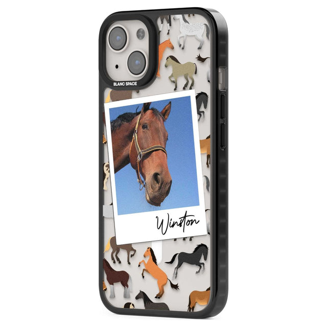 Personalised Horse Polaroid Custom Phone Case iPhone 15 Pro Max / Black Impact Case,iPhone 15 Plus / Black Impact Case,iPhone 15 Pro / Black Impact Case,iPhone 15 / Black Impact Case,iPhone 15 Pro Max / Impact Case,iPhone 15 Plus / Impact Case,iPhone 15 Pro / Impact Case,iPhone 15 / Impact Case,iPhone 15 Pro Max / Magsafe Black Impact Case,iPhone 15 Plus / Magsafe Black Impact Case,iPhone 15 Pro / Magsafe Black Impact Case,iPhone 15 / Magsafe Black Impact Case,iPhone 14 Pro Max / Black Impact Case,iPhone 14