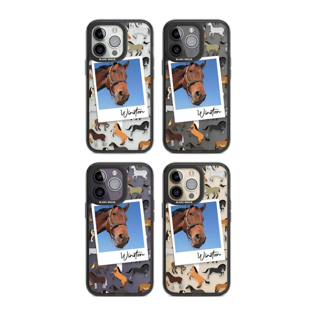 Personalised Horse Polaroid Custom Phone Case iPhone 15 Pro Max / Black Impact Case,iPhone 15 Plus / Black Impact Case,iPhone 15 Pro / Black Impact Case,iPhone 15 / Black Impact Case,iPhone 15 Pro Max / Impact Case,iPhone 15 Plus / Impact Case,iPhone 15 Pro / Impact Case,iPhone 15 / Impact Case,iPhone 15 Pro Max / Magsafe Black Impact Case,iPhone 15 Plus / Magsafe Black Impact Case,iPhone 15 Pro / Magsafe Black Impact Case,iPhone 15 / Magsafe Black Impact Case,iPhone 14 Pro Max / Black Impact Case,iPhone 14