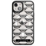 Personalised Hawk Moth Pattern Custom Phone Case iPhone 15 Plus / Magsafe Black Impact Case,iPhone 15 / Magsafe Black Impact Case,iPhone 14 Plus / Magsafe Black Impact Case,iPhone 14 / Magsafe Black Impact Case,iPhone 13 / Magsafe Black Impact Case Blanc Space