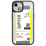 Personalised Jupiter Travel Ticket Custom Phone Case iPhone 15 Plus / Magsafe Black Impact Case,iPhone 15 / Magsafe Black Impact Case,iPhone 14 Plus / Magsafe Black Impact Case,iPhone 14 / Magsafe Black Impact Case,iPhone 13 / Magsafe Black Impact Case Blanc Space