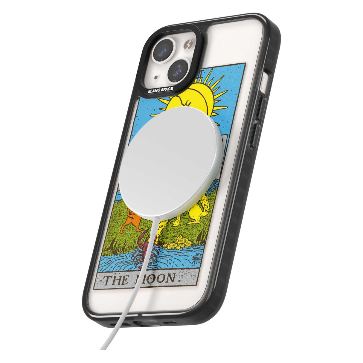 Personalised The Moon Tarot Card - Colour Custom Phone Case iPhone 15 Pro Max / Black Impact Case,iPhone 15 Plus / Black Impact Case,iPhone 15 Pro / Black Impact Case,iPhone 15 / Black Impact Case,iPhone 15 Pro Max / Impact Case,iPhone 15 Plus / Impact Case,iPhone 15 Pro / Impact Case,iPhone 15 / Impact Case,iPhone 15 Pro Max / Magsafe Black Impact Case,iPhone 15 Plus / Magsafe Black Impact Case,iPhone 15 Pro / Magsafe Black Impact Case,iPhone 15 / Magsafe Black Impact Case,iPhone 14 Pro Max / Black Impact 