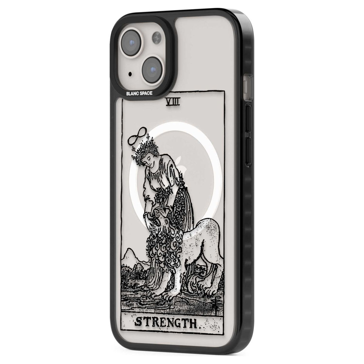 Personalised Strength Tarot Card - Transparent Custom Phone Case iPhone 15 Pro Max / Black Impact Case,iPhone 15 Plus / Black Impact Case,iPhone 15 Pro / Black Impact Case,iPhone 15 / Black Impact Case,iPhone 15 Pro Max / Impact Case,iPhone 15 Plus / Impact Case,iPhone 15 Pro / Impact Case,iPhone 15 / Impact Case,iPhone 15 Pro Max / Magsafe Black Impact Case,iPhone 15 Plus / Magsafe Black Impact Case,iPhone 15 Pro / Magsafe Black Impact Case,iPhone 15 / Magsafe Black Impact Case,iPhone 14 Pro Max / Black Im