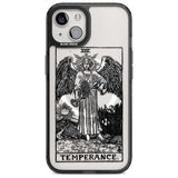 Personalised Temperance Tarot Card - Transparent Custom Phone Case iPhone 15 Plus / Magsafe Black Impact Case,iPhone 15 / Magsafe Black Impact Case,iPhone 14 Plus / Magsafe Black Impact Case,iPhone 14 / Magsafe Black Impact Case,iPhone 13 / Magsafe Black Impact Case Blanc Space