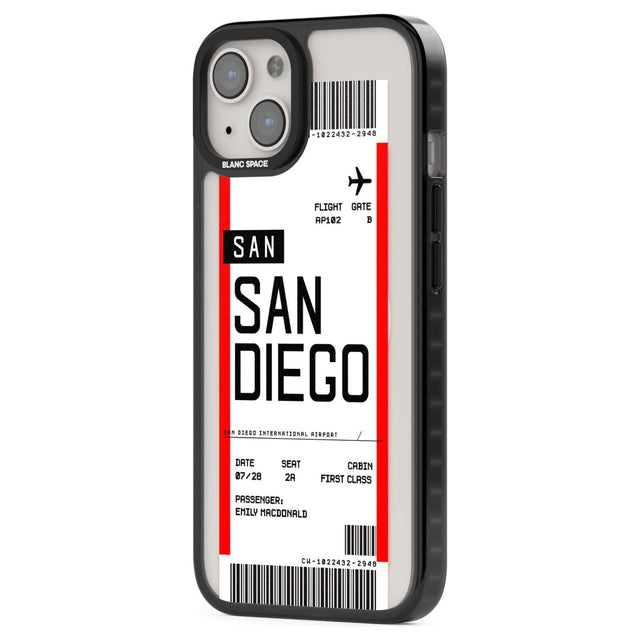 Personalised San Diego Boarding Pass Custom Phone Case iPhone 15 Pro Max / Black Impact Case,iPhone 15 Plus / Black Impact Case,iPhone 15 Pro / Black Impact Case,iPhone 15 / Black Impact Case,iPhone 15 Pro Max / Impact Case,iPhone 15 Plus / Impact Case,iPhone 15 Pro / Impact Case,iPhone 15 / Impact Case,iPhone 15 Pro Max / Magsafe Black Impact Case,iPhone 15 Plus / Magsafe Black Impact Case,iPhone 15 Pro / Magsafe Black Impact Case,iPhone 15 / Magsafe Black Impact Case,iPhone 14 Pro Max / Black Impact Case,