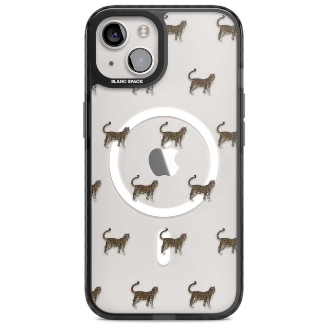 Bengal Cat Pattern Phone Case iPhone 15 Plus / Magsafe Black Impact Case,iPhone 15 / Magsafe Black Impact Case,iPhone 14 Plus / Magsafe Black Impact Case,iPhone 14 / Magsafe Black Impact Case,iPhone 13 / Magsafe Black Impact Case Blanc Space