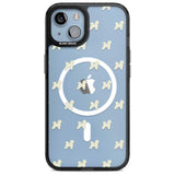 Bichon Frise Dog Pattern Clear Phone Case iPhone 15 Plus / Magsafe Black Impact Case,iPhone 15 / Magsafe Black Impact Case,iPhone 14 Plus / Magsafe Black Impact Case,iPhone 14 / Magsafe Black Impact Case,iPhone 13 / Magsafe Black Impact Case Blanc Space