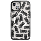 Cockapoo (Black) Watercolour Dog Pattern Phone Case iPhone 15 Plus / Magsafe Black Impact Case,iPhone 15 / Magsafe Black Impact Case,iPhone 14 Plus / Magsafe Black Impact Case,iPhone 14 / Magsafe Black Impact Case,iPhone 13 / Magsafe Black Impact Case Blanc Space